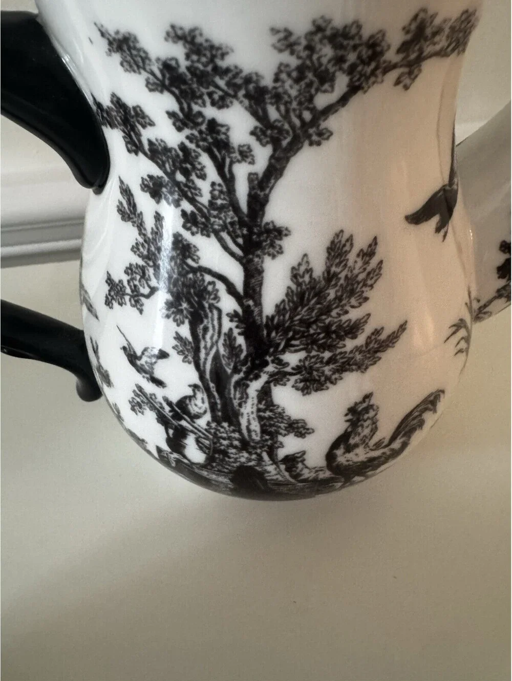 Aux Au Provence Tea/Coffee Pot. Vintage Rooster Pattern. Excellent Condition Set